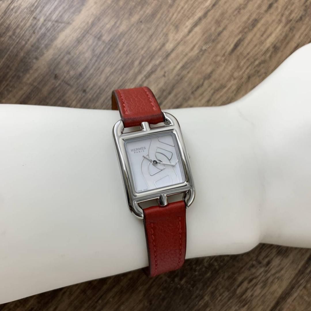 極美品 エルメス/HERMES ケープコッド レディース腕時計 外装仕上げ 