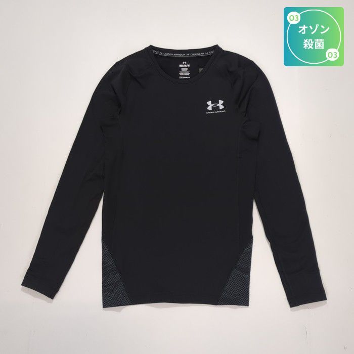 メンズ コールドギアアーマー クルー ノベルティ シャツ 1375529-001