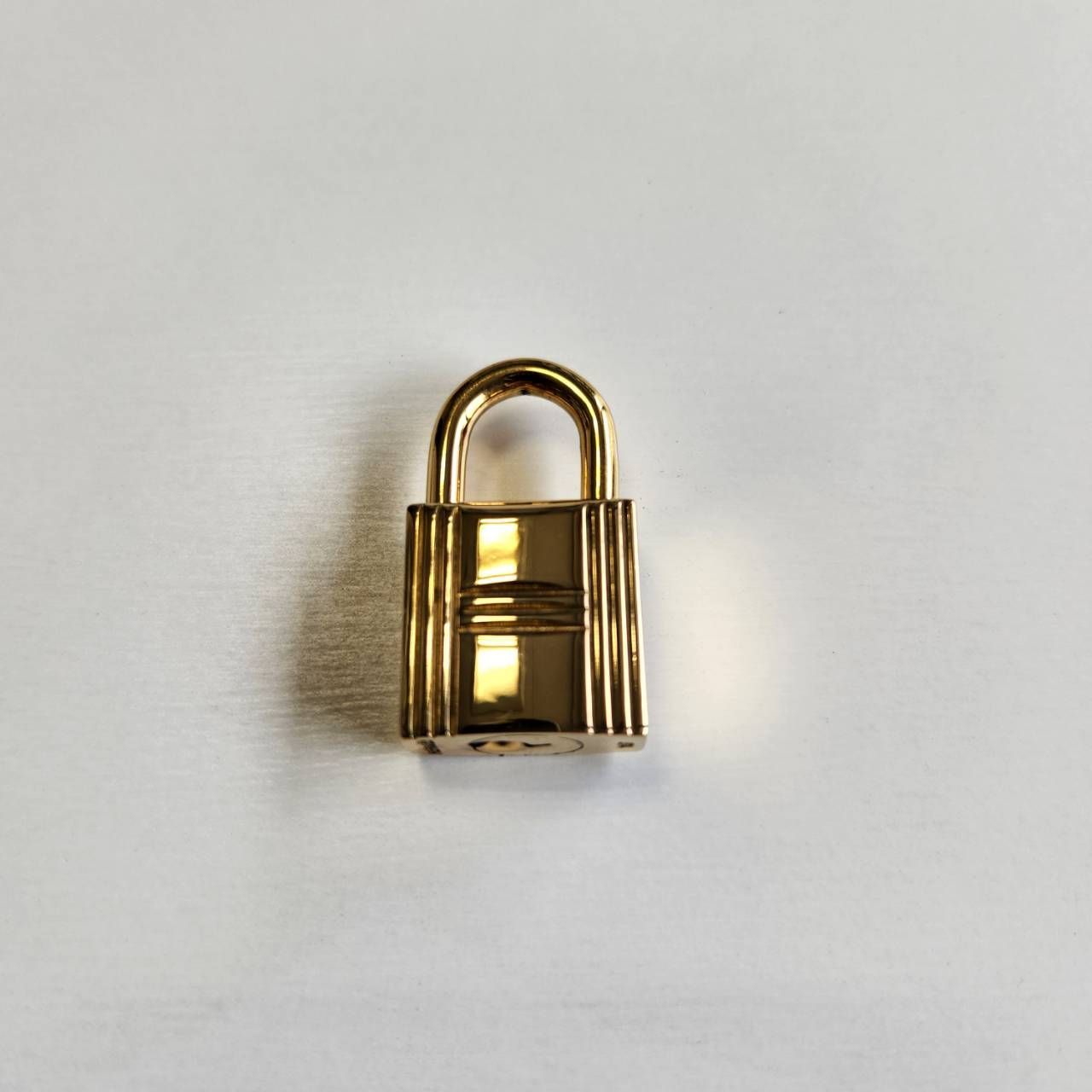 HERMES エルメス カデナ 107 鍵 セット 南京錠 ゴールド ロック