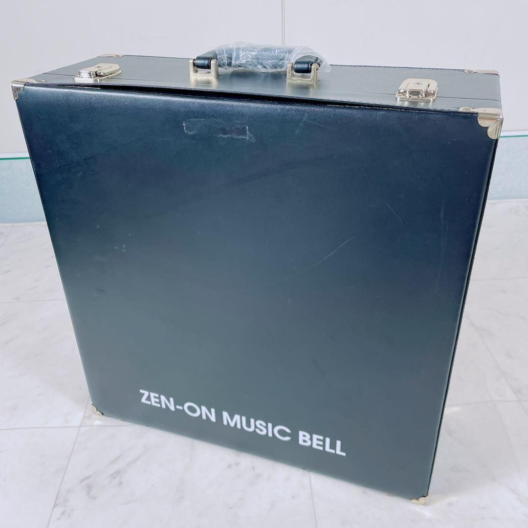 ゼンオン ハンドベル ミュージックベル 23音 ハードケース NT0695 全音