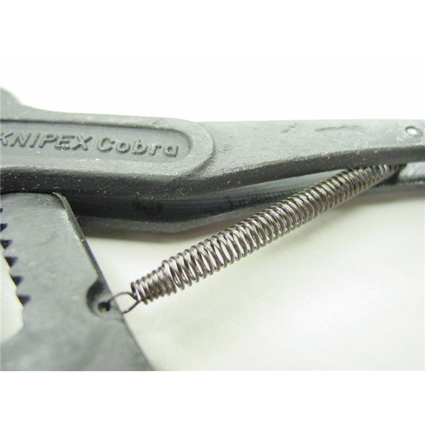 KNIPEX クニペックス コブラ マチック ウォーターポンププライヤー 滑り止めプラスチックコーティング サイズ48×14×250mm パック入 8711-250SB