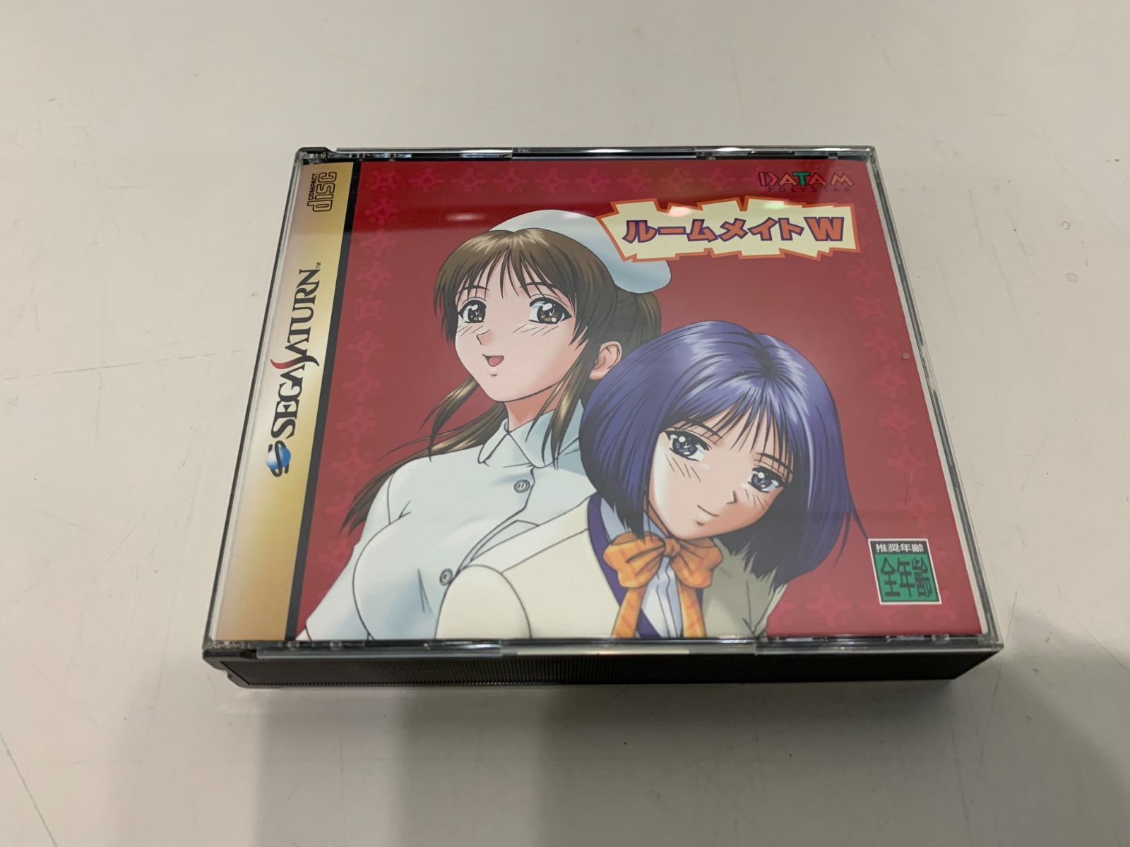 セガサターン SS ルームメイトW ～ふたり～ 説明書付き メルカリ