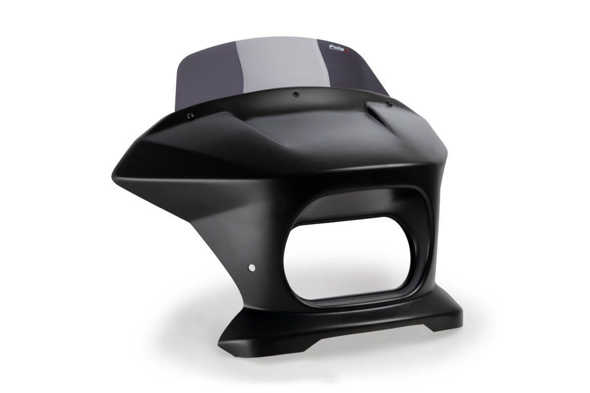 Puig / プーチ ベースはマットブラック FURY SPORTスクリーンは短めの