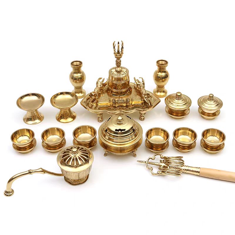 极上品◇密教法具前具◇金刚铃/金刚盘五钴杵三钴杵独钴杵火舎