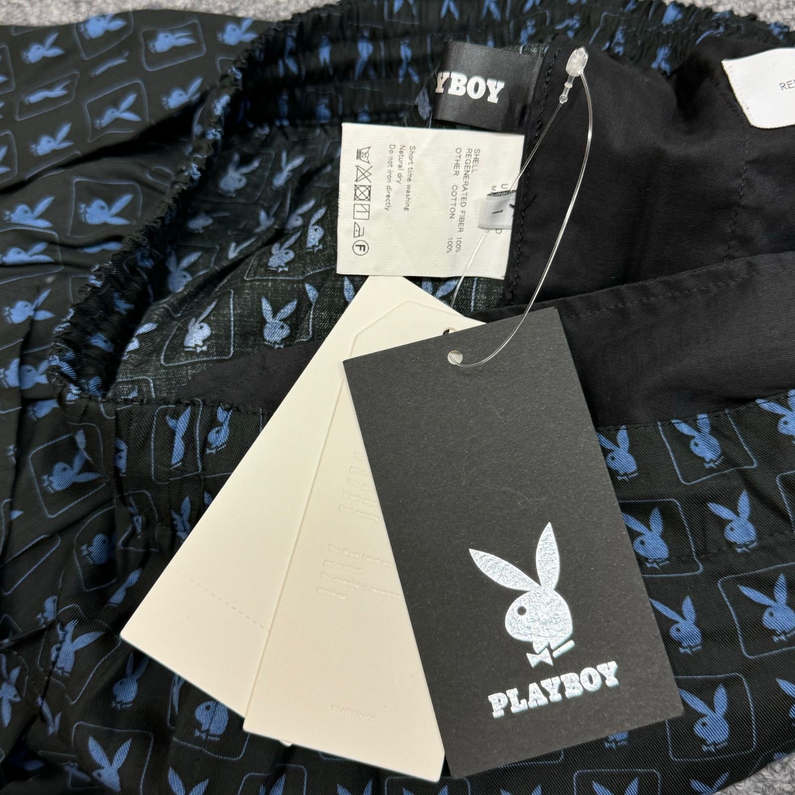 定価35200円 美品 UNUSED 23AW PLAYBOY easy slacks コラボ イージー 