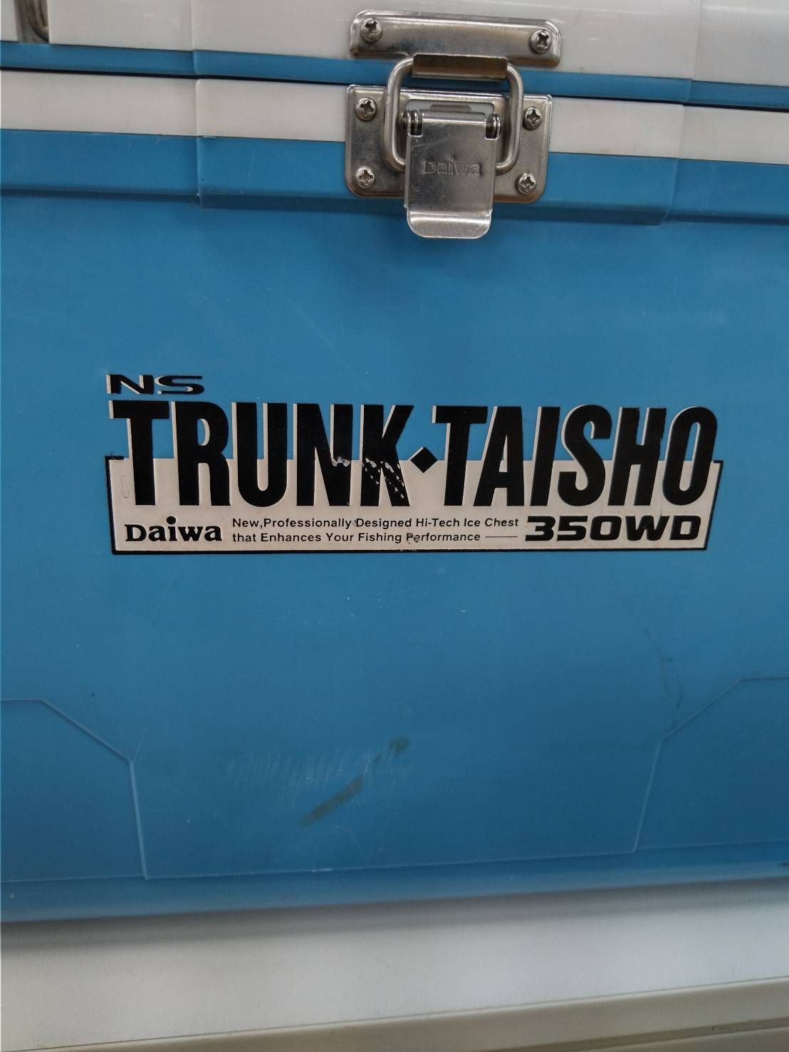 Daiwa NS スーパー トランク大将 350WD クーラーボックス 35L ダイワ 釣り アウトドア バーベキュー ☆ 札幌市 北区 屯田 値下げしました】ダイワ NS トランク大将 350WD スチロール