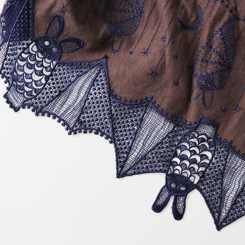 未使用 マーブルシュッド marble SUD Bat Lace バット レース ワイド