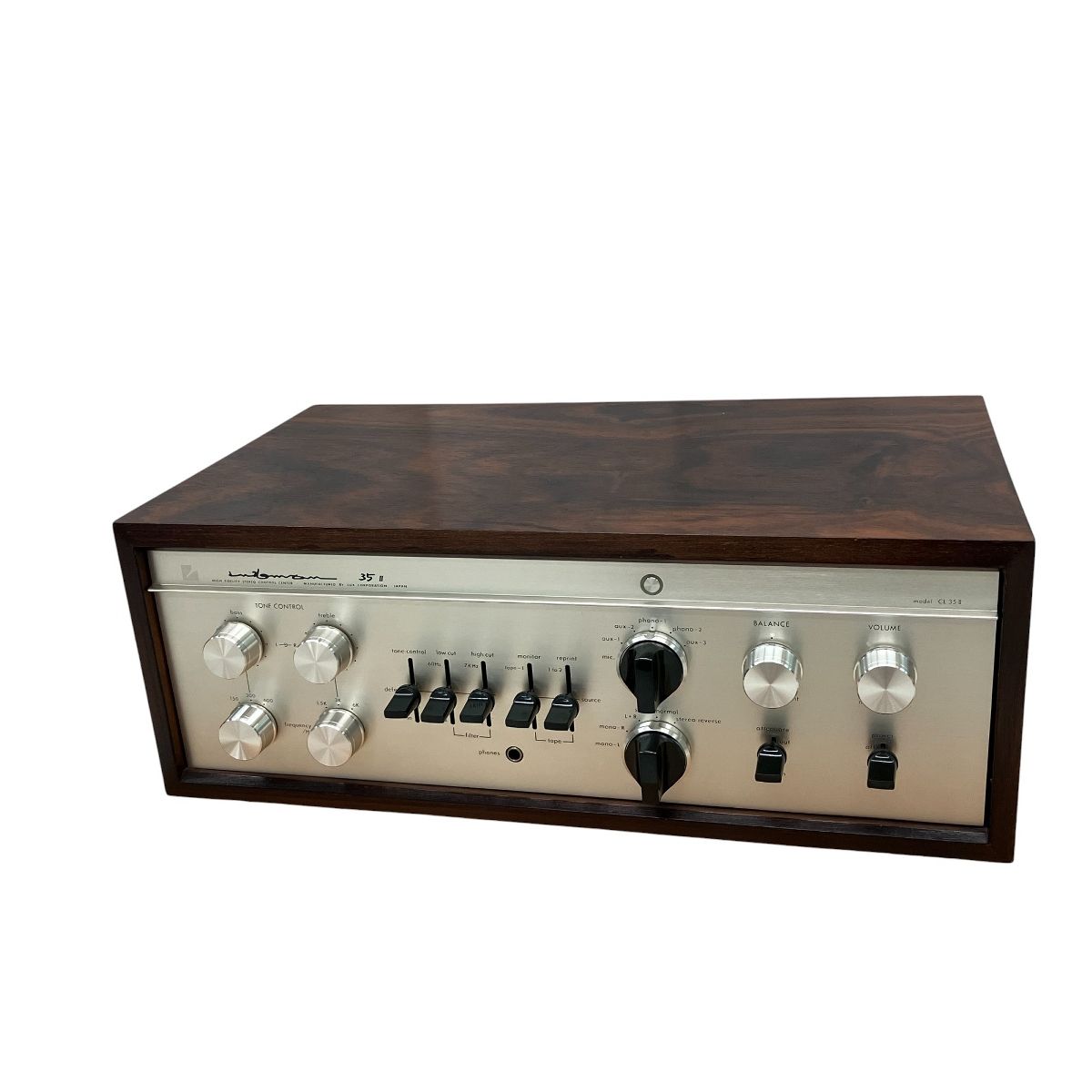 LUXMAN CL35II 管球式コントロールアンプ ラックスマン オーディオ機器 音響機材 C10449952