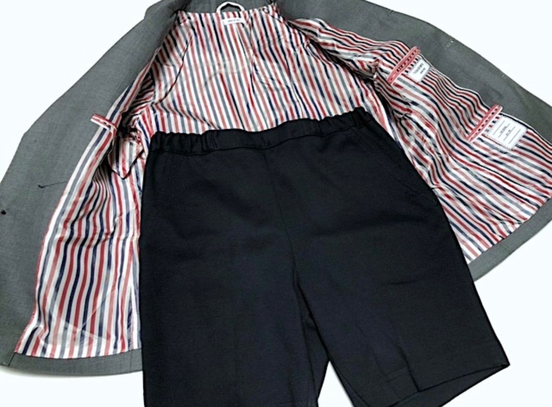 THOM BROWNE（セットアップ）のフリマアイテム一覧 thom BROWNE（スーツ）のフリマアイテム一覧 browne（素材（生地・毛糸）ナイロン）（メンズ browne（コート・ジャケット｜メンズファッション）の通販 White Jacket Windbreaker Hooded Stripe Sailboat Sheer Size Men's BROWNE（ドレス&frasl;ビジネス）のフリマアイテム一覧