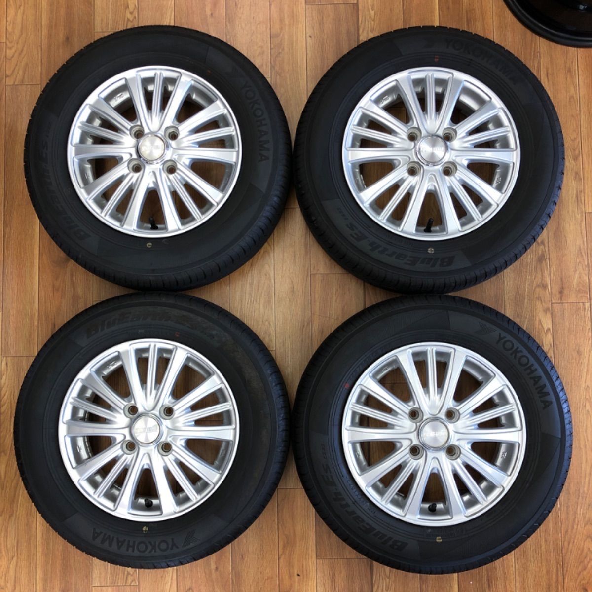 軽自動車 サマータイヤ 145 80R13 アルミホイールset