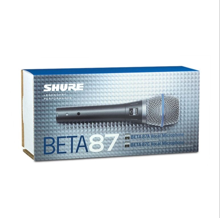 SHURE BETA 87A コンデンサーマイク 新品・未使用！-