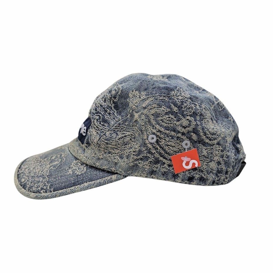 未使用品 25ss SUPREME Supreme Bandana Jacquard Denim Camp Cap