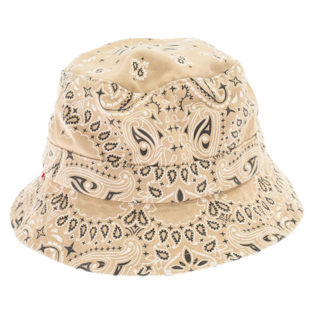 SUPREME 21ss Bandana Crusher シュプリーム ハット シュプリーム☆バンダナ柄クラッシャーハット☆Bandana Crusher