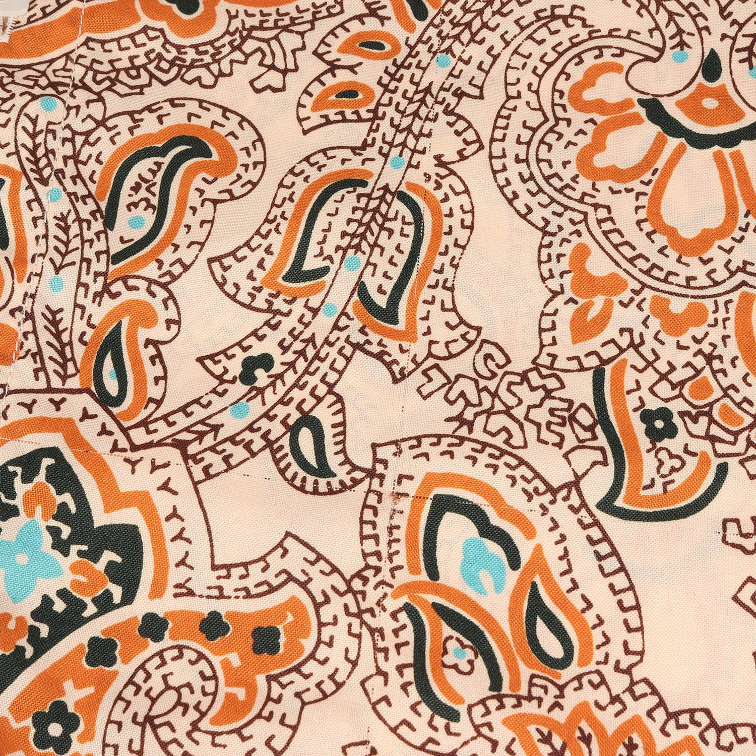 TENDERLOIN テンダーロイン シャツ ペイズリー柄 半袖 PE PRINT