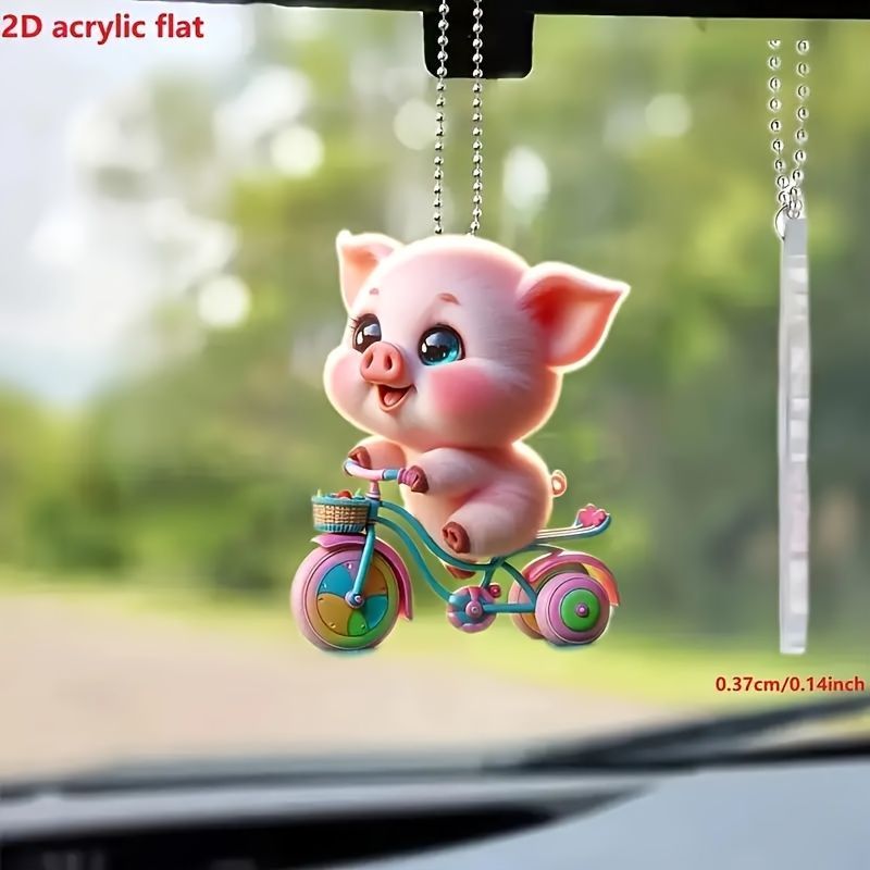 ブタちゃんのブタ形のキラキラかわいいアクセサリー♥️ ブタ桜 ブタちゃんのブタ形のキラキラかわいいアクセサリー♥️ ブタ桜