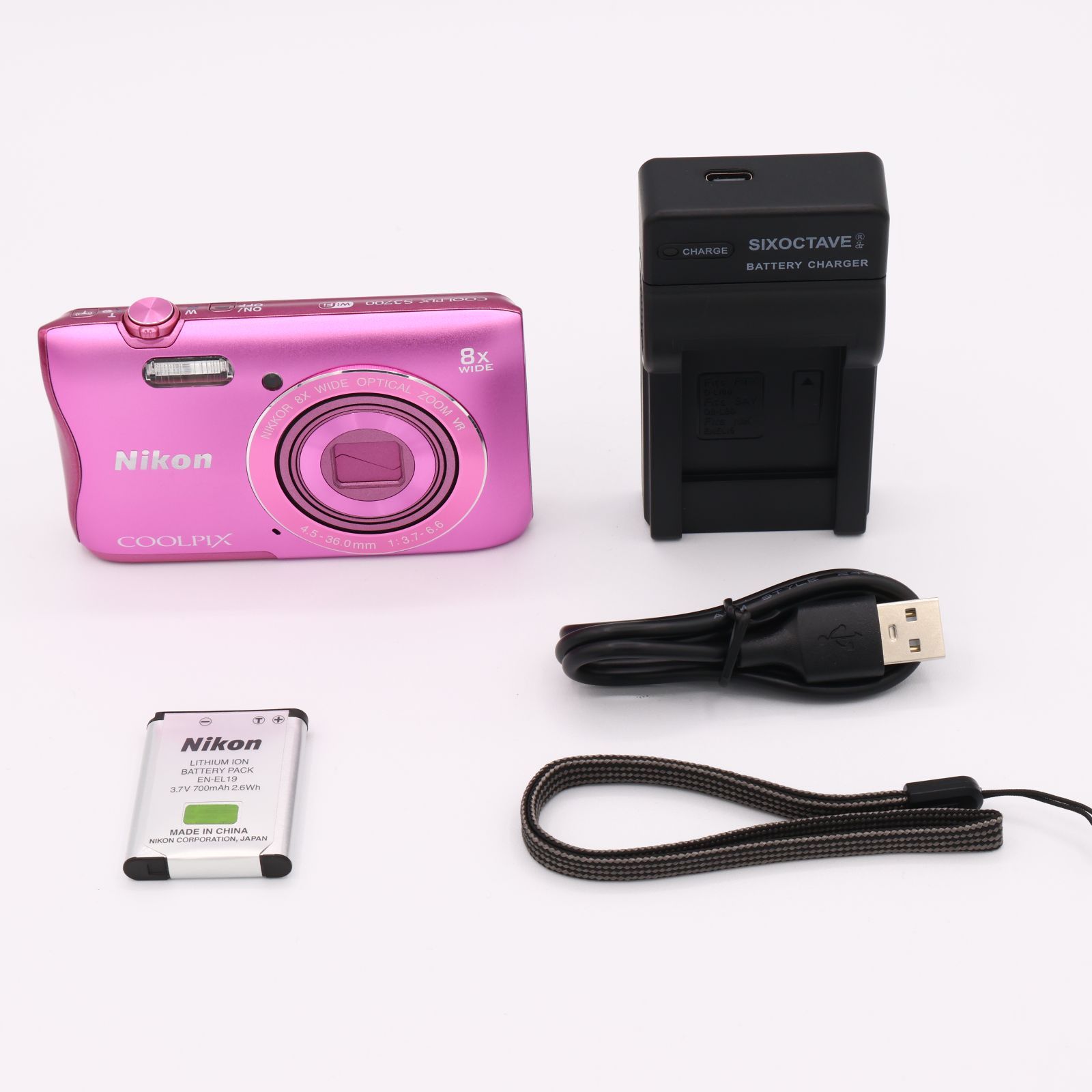 Nikon COOLPIX Style COOLPIX S3700 PINK Nikon COOLPIX Style S3700 PINK