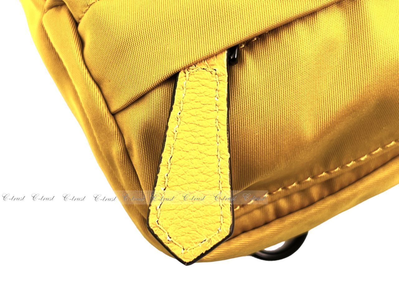 FENDI フェンディ ポーチ 黄 - 4503125F0036 FENDI フェンディ ポーチ バッグ BAG FENDINESS MINI ショルダー