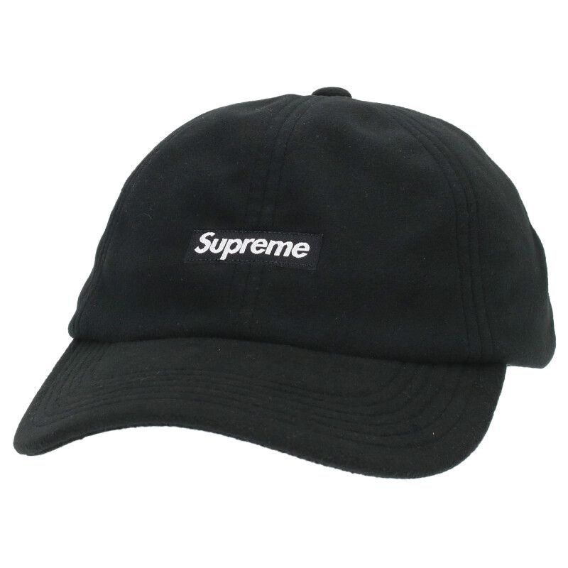 【美品】シュプリーム　ウインドストッパーハット　黒 シュプリーム 20AW WINDSTOPPER 6-Panel Cap ウィンドストッパー