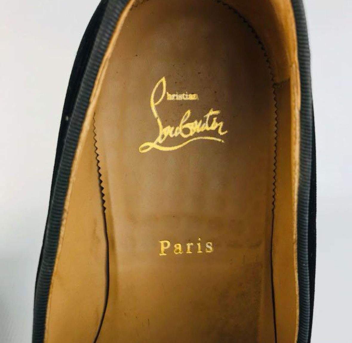 Christian Louboutin・クリスチャンルブタン☆メンズ ベロア