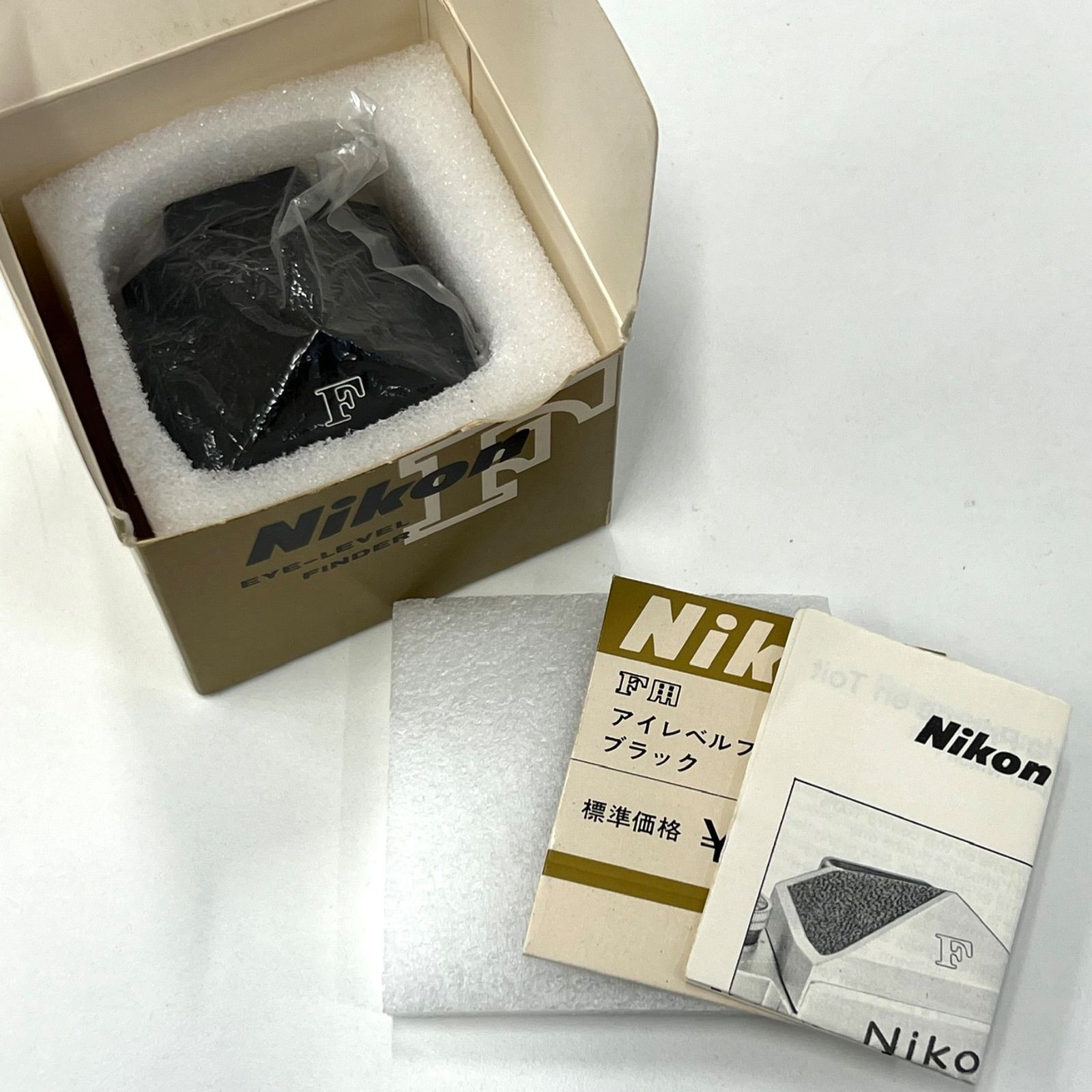 228689】 Nikon F アイレベル ファインダー EYE LEVEL FINDER 箱付き