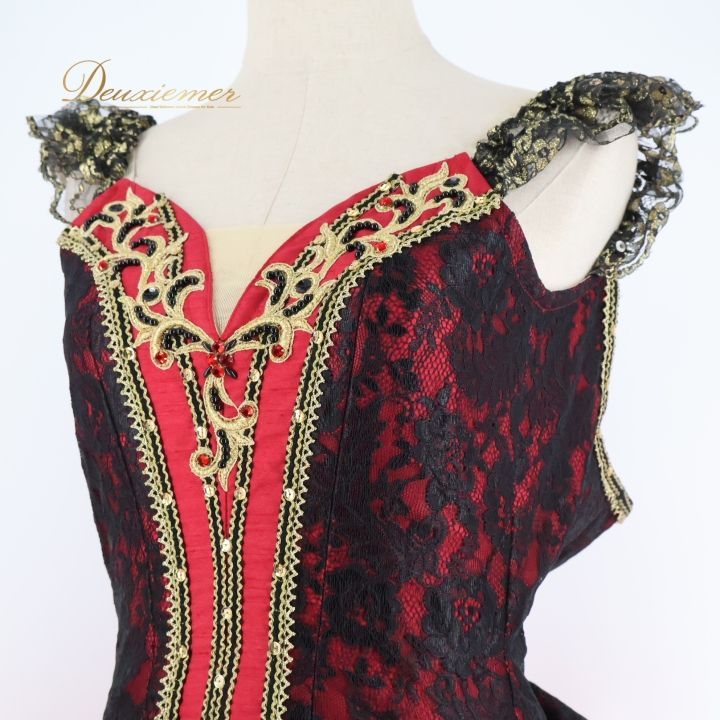 アイテム別 バレエ 衣装 チャコット Chacott チュチュ キトリ ドン キホーテ 赤 ジュニア コンクール 発表会 子供 髪飾り レッド系 ブラック系 チュチュ衣装 日本製 薔薇髪飾り 女の子用 舞台衣装 バレエコンクール かわいい 子供用衣装 バレエレッスン