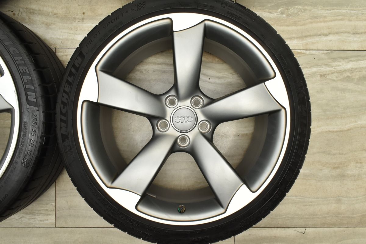 正規品】アウディ TT RS クーペ 純正 19in 9.0J +52 PCD112