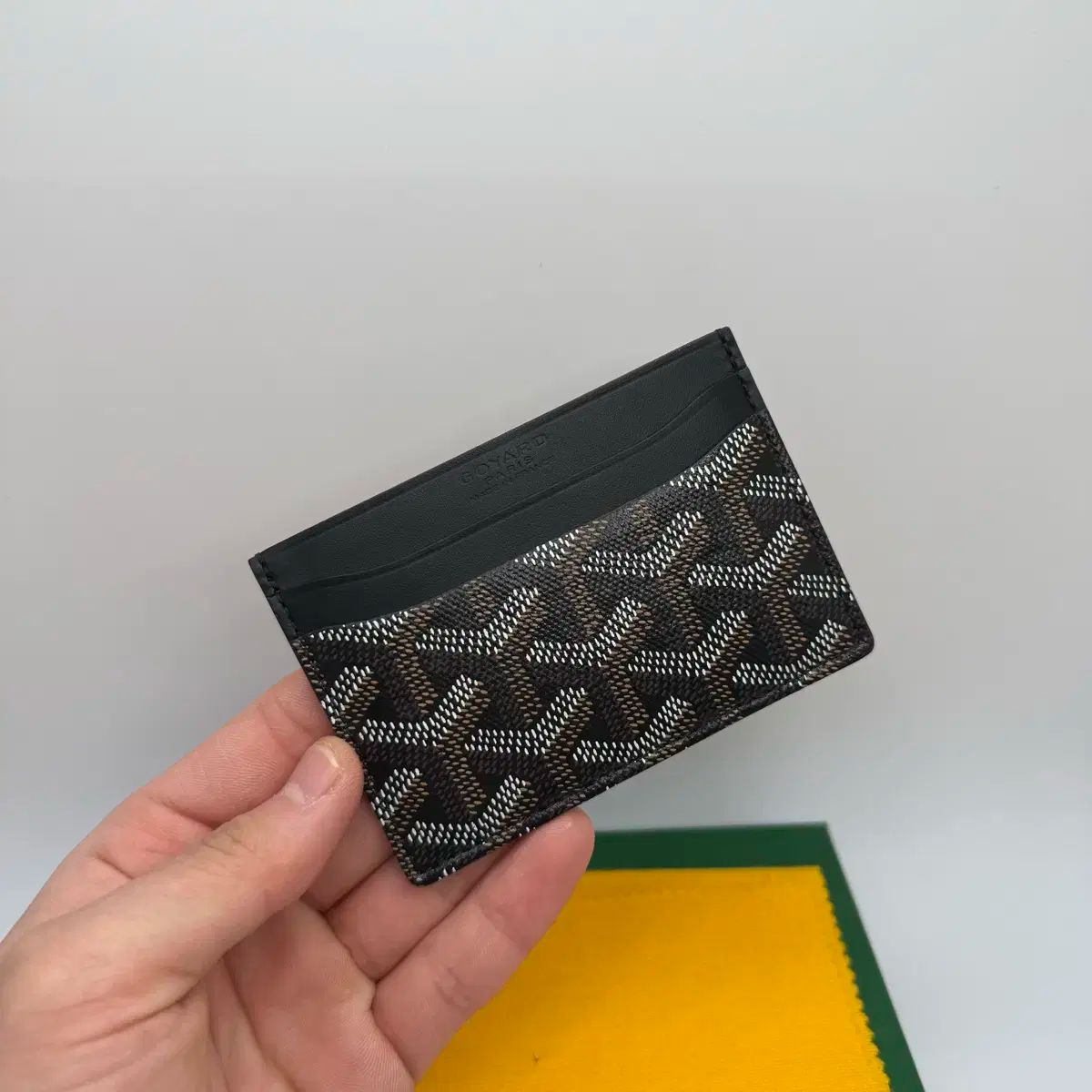 1 刺身 Goyard ゴヤール サン シュルピス カードウォレット
