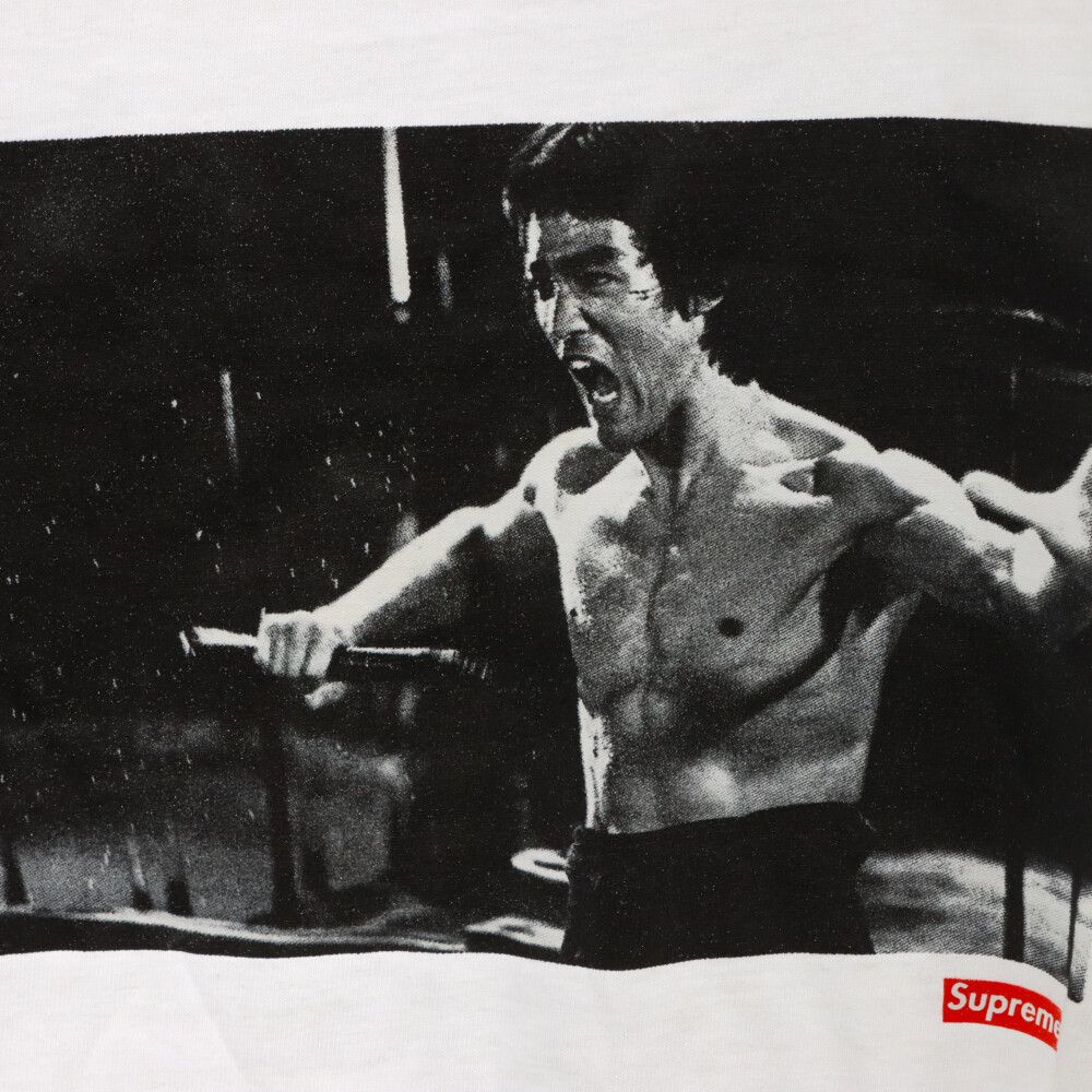 SUPREME (シュプリーム) 13AW Bruce Lee Enter The Dragon Tee ブルース リー エンター ザ ドラゴン  半袖Tシャツ ホワイト - メルカリ