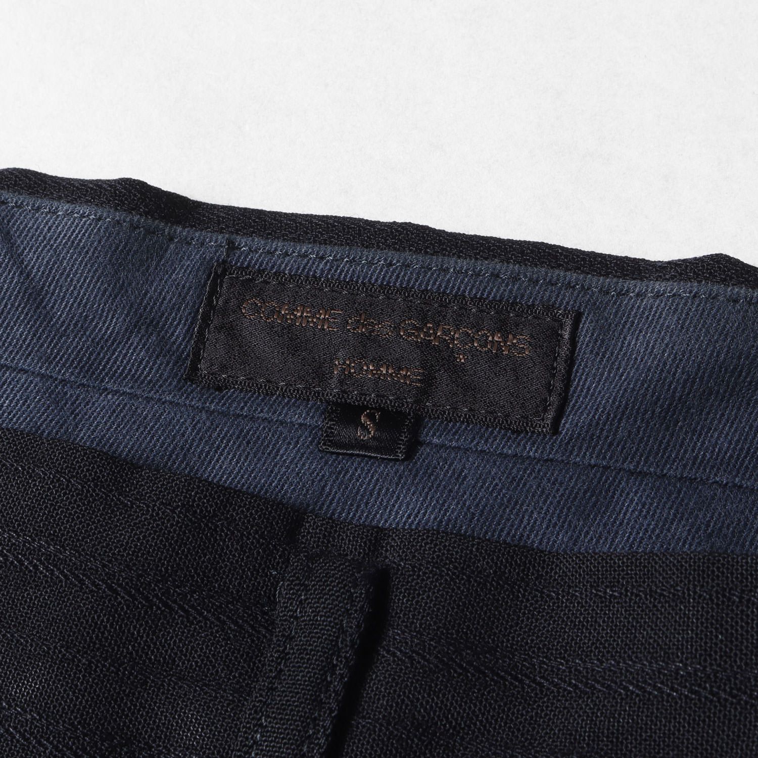 COMME des GARCONS コムデギャルソン パンツ サイズ:S ジャガード