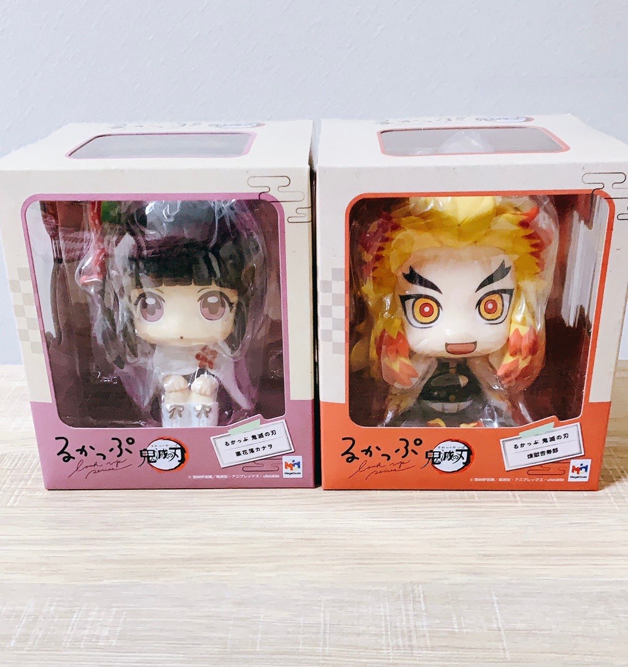 るかっぷ 鬼滅の刃 煉獄杏寿郎＆栗花落カナヲセット 新品未開封品 