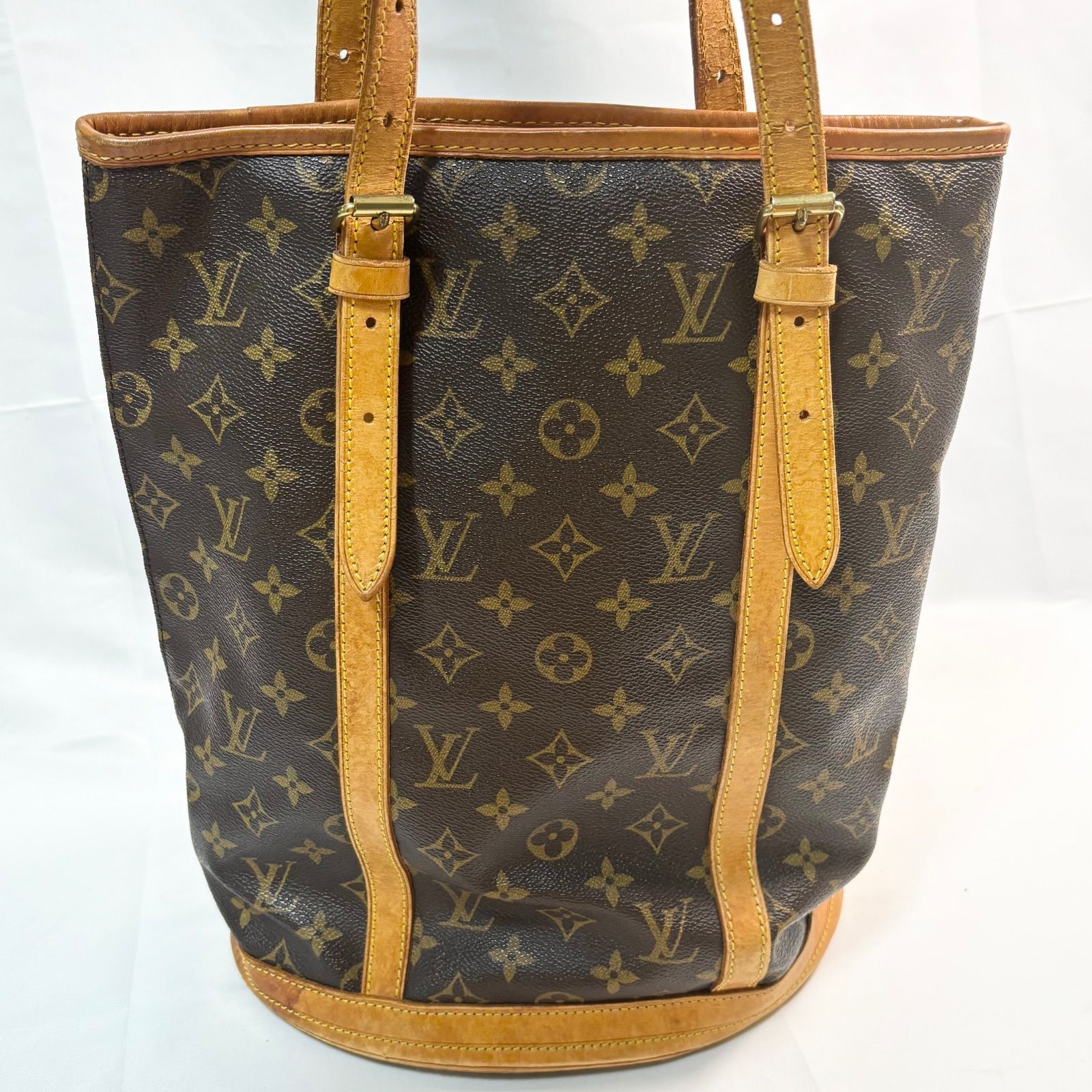 送料無料】Louis Vuitton/ルイヴィトン/バケットGM/モノグラム 