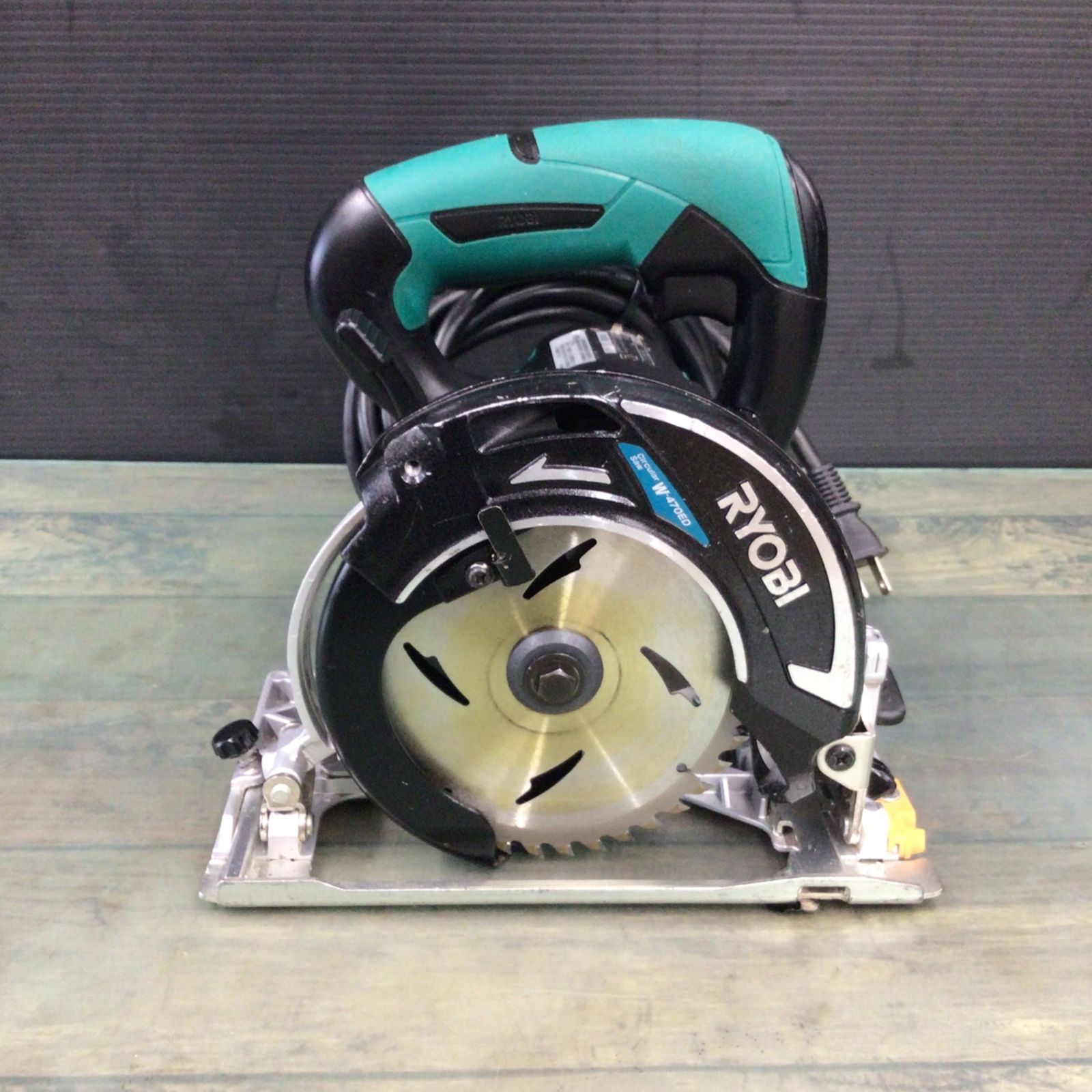 〇リョービ(RYOBI) 電子内装丸ノコ チップソー付 W-470ED