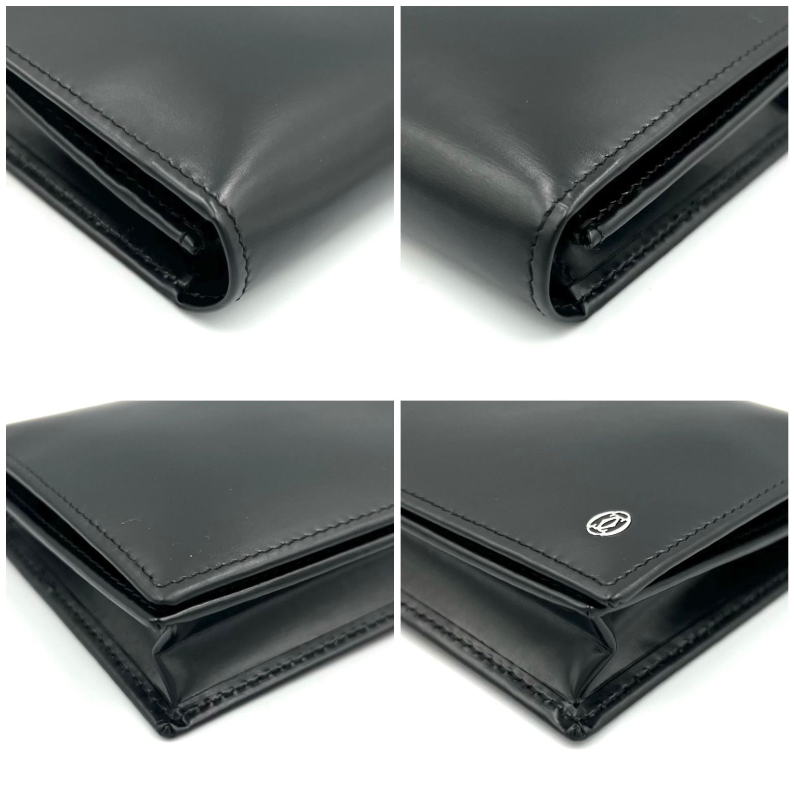 カルティエ パシャ 二つ折り マチ付き長財布 メンズ 財布 Cartier 