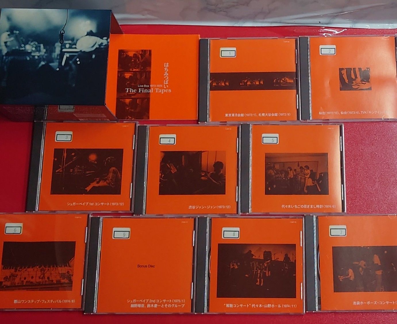 はちみつぱい/ Final Tapes Live Box 1972-1974 Amazon.co.jp: THE FINAL TAPES はちみつぱいLIVE BOX 1972-1974