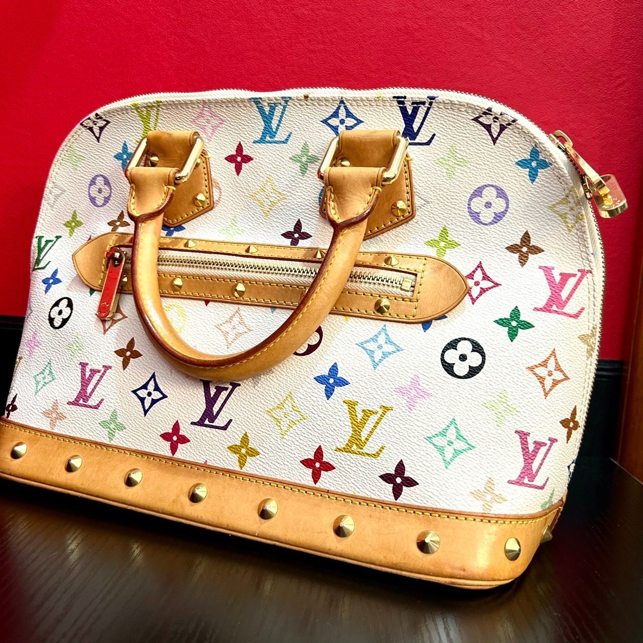 良品☆LOUIS VUITTON ルイヴィトン アルマPM モノグラム マルチカラー