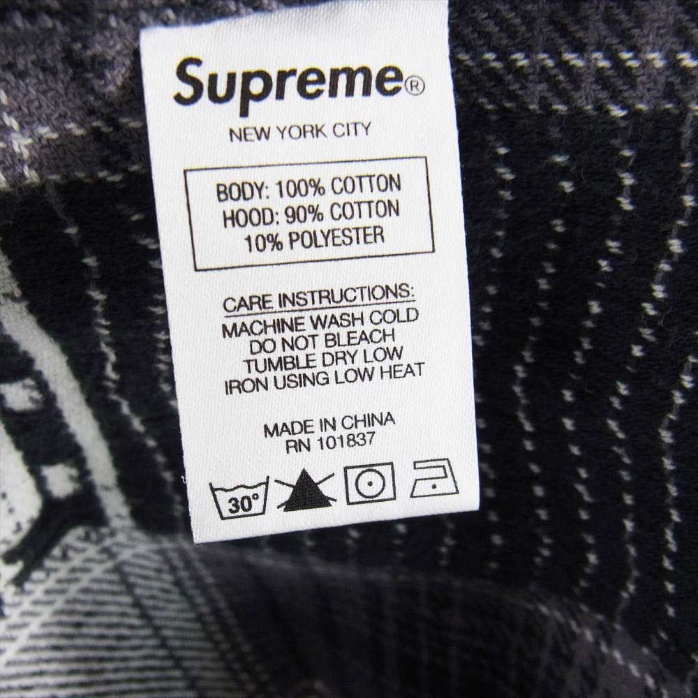 Supreme シュプリーム 長袖シャツ 20AW Hooded Shadow plaid Shirts