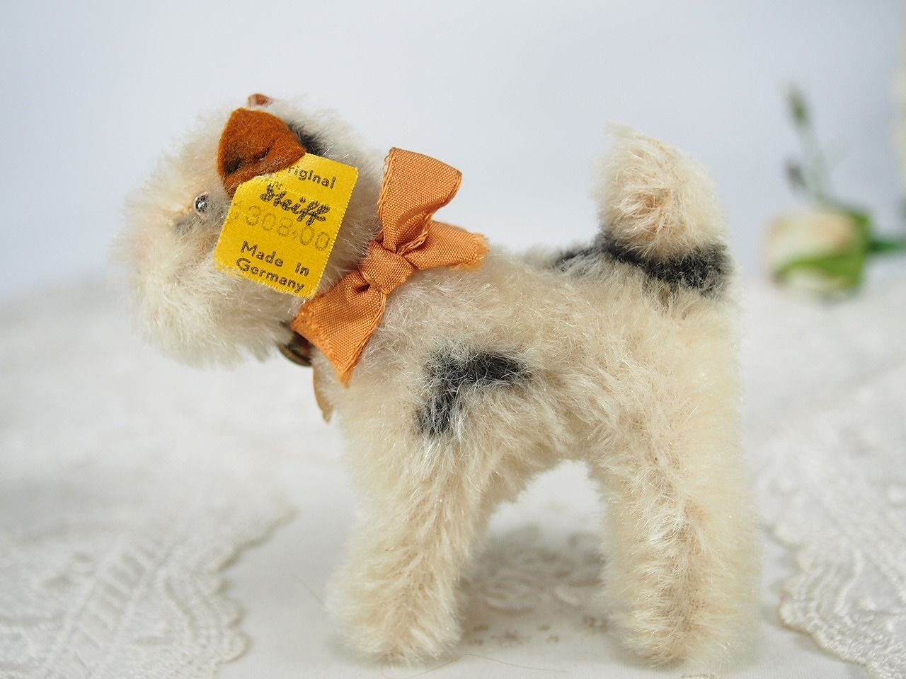 シュタイフ☆Foxy Foxterrier ID's完品☆稀少№付☆フォクシー