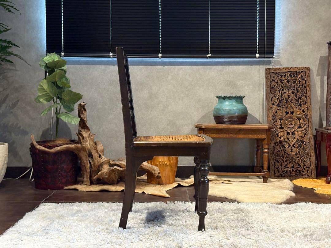 希少 フレンチクラシック アンティークチェア ヴィンテージ 無垢材