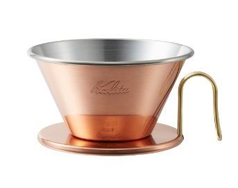 カリタ Kalita コーヒー ドリッパー ウェーブシリーズ 銅製 2~4人用 TSUBAME - Kalita WDC-185