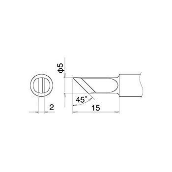 非常に良い】白光 こて先 K型 T22K khxv5rg 【公式通販】