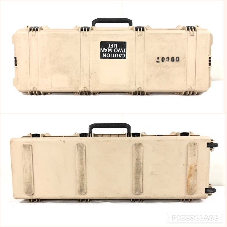 SALE☆【米軍放出品】Pelican/ペリカン ライフルケース 防水 ハードケース Storm long case キャスター付き ミリタリー  アウトドア アメリカ製(200)BI12RK-3#24 - メルカリ