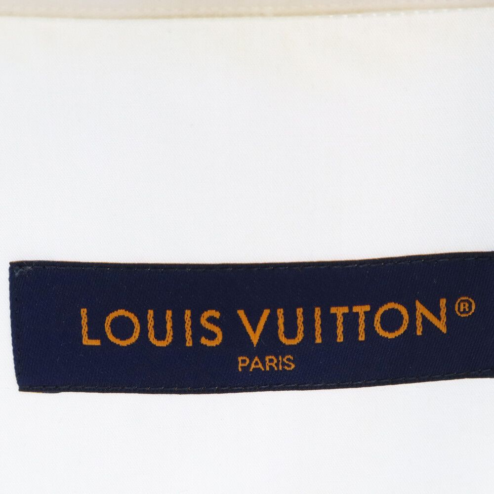 LOUIS VUITTON (ルイヴィトン) 23AW フロントロゴ 長袖シャツ ホワイト