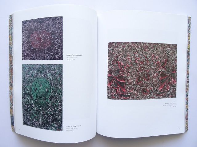 taiページ 洋書パッターニー 画集 作品写真集 本 タイ マレー 絵画