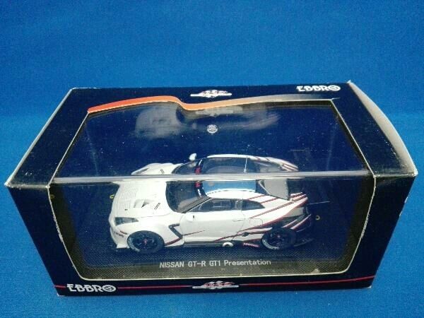 EBBRO 1/43 ニッサン GT-R GT1 プレゼンテーション (ホワイト)