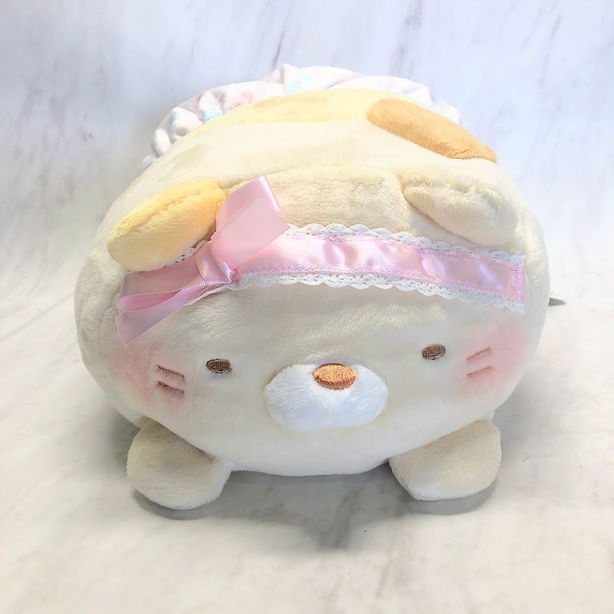開封済・未使用品】すみっコぐらし ねこ まんまる抱きぐるみ MF85701