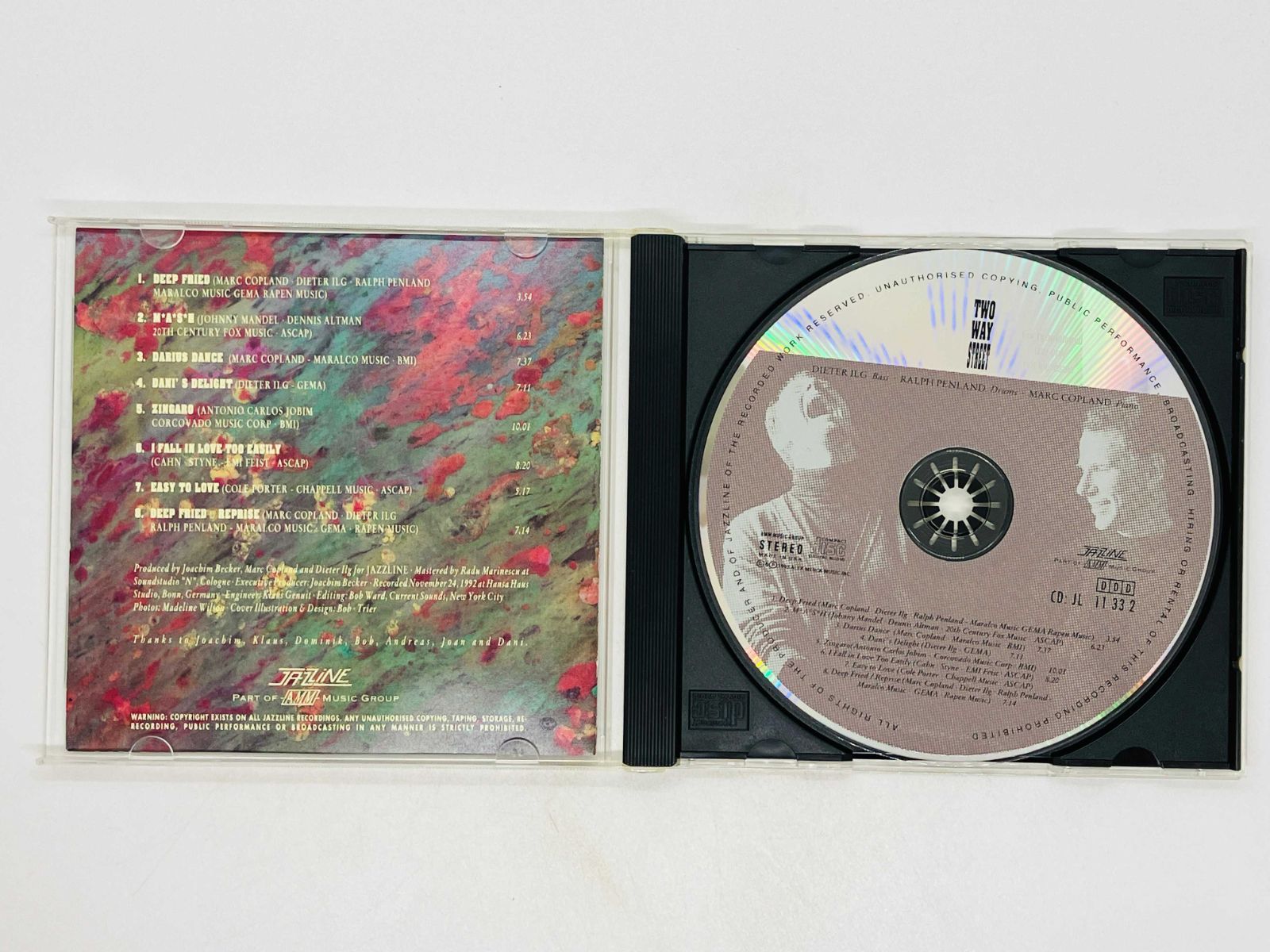 CD Marc Copland & Dieter Ilg / TWO WAY STREET with Ralph