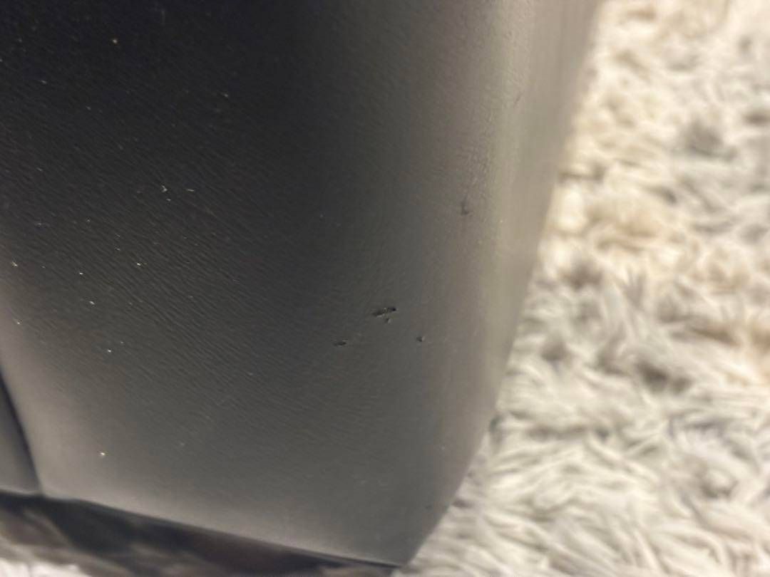 ②karimoku カリモク レザーソファ 本革 リベット打ち アンティーク G