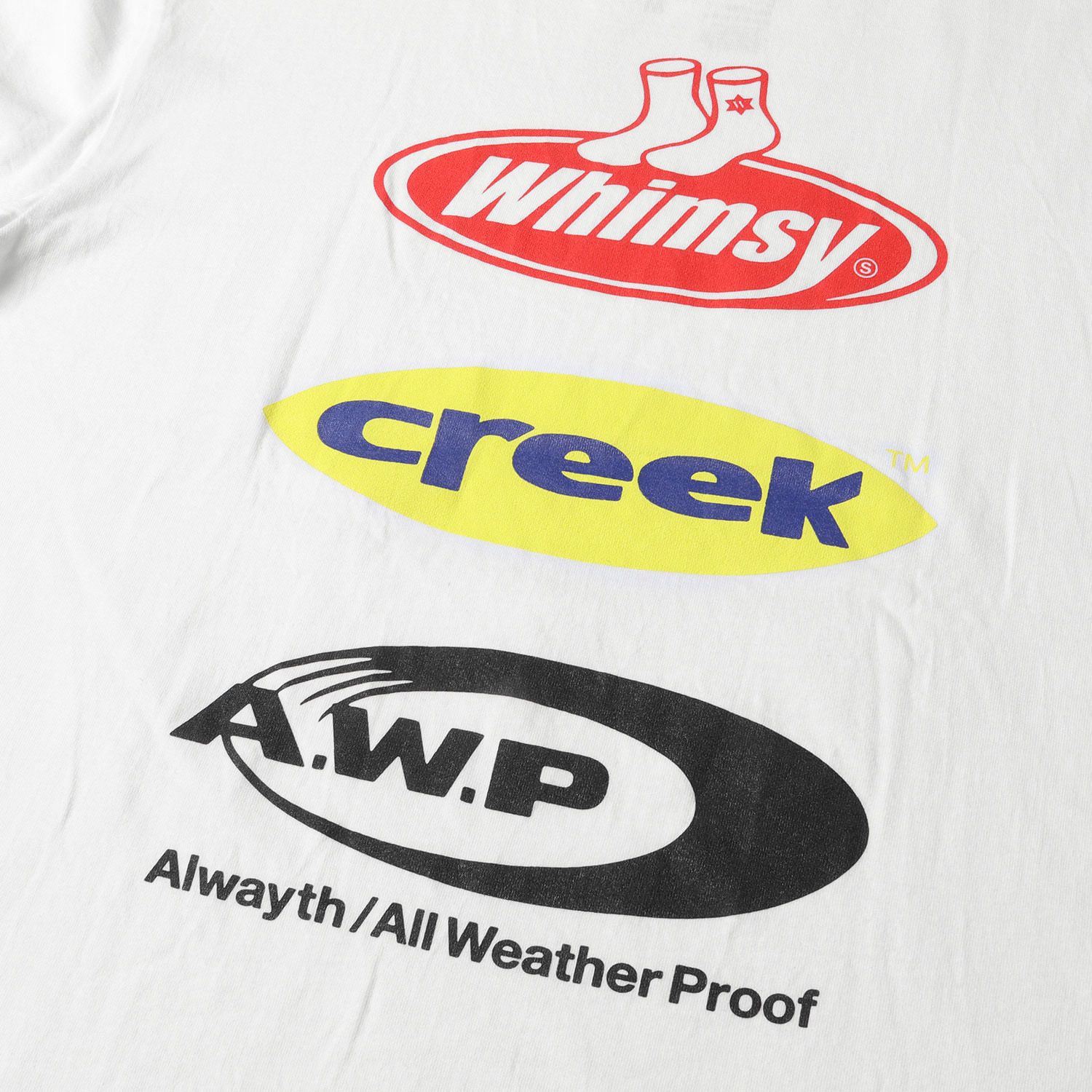 ALWAYTH ALL WEATHER PROOF Tシャツ ホワイト - トップス