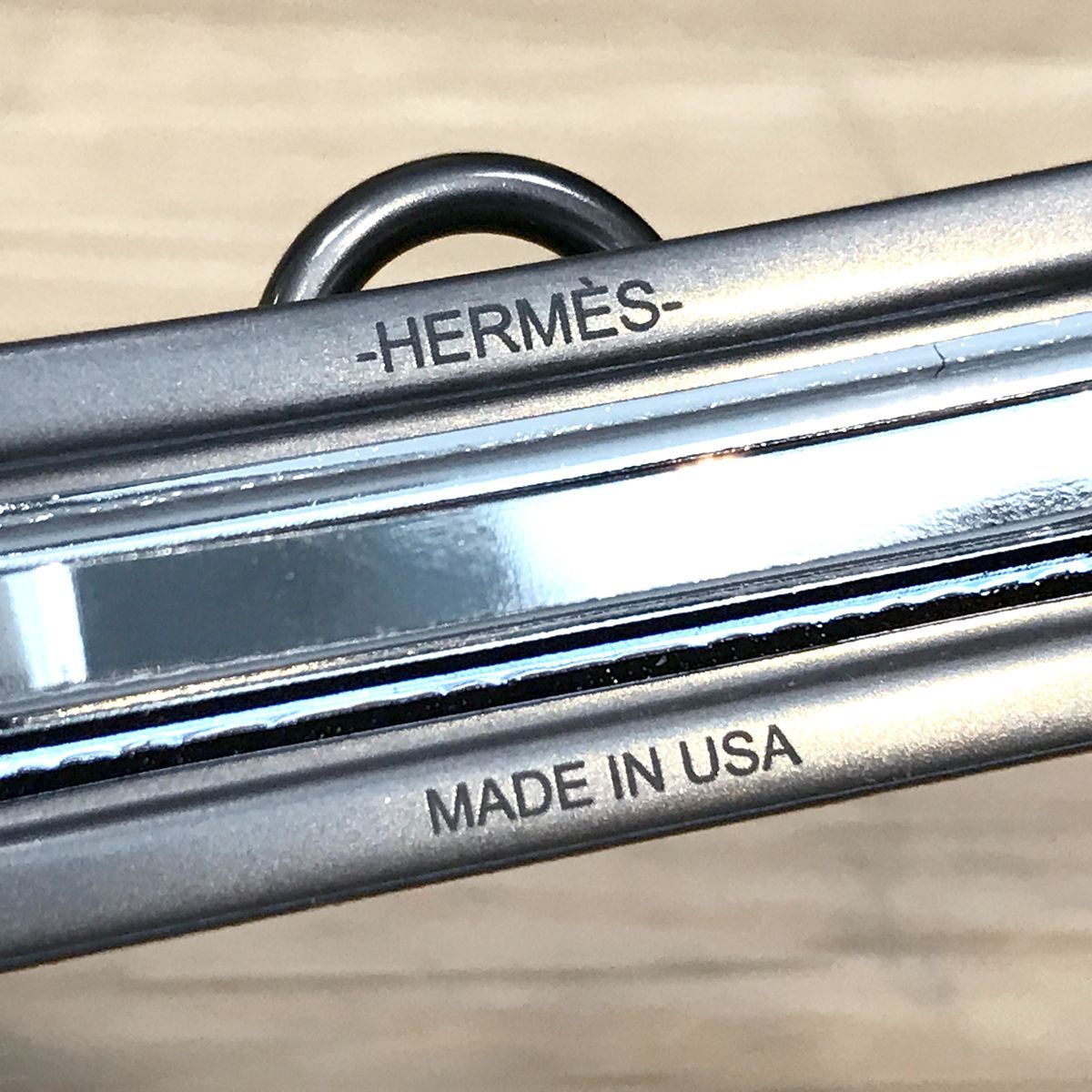 新品未使用】エルメス クルーメドールPM カプリスPM バレッタ グリオ 