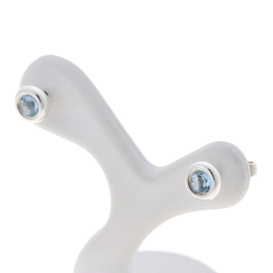 ティファニー / TIFFANY カラーバイザヤード ピアス Sv.925